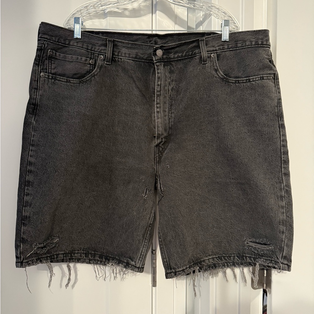 Levi’s Men's Black Denim Shorts